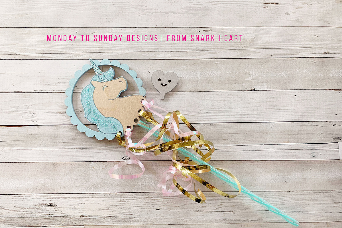 Magic Glow Wand: Unicorn SVG, a Graphic by Snark Heart (Photo 2 of 4)