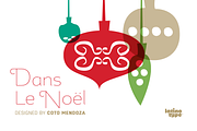 Dans Le Noël, a Symbol Font by Latinotype (Thumbnail 3 of 3)