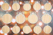 14 Blank Ornament SVG Laser Files, an Object Graphic by Libby Wishes (Thumbnail 1 of 3)