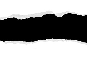 Ripped paper with copy space