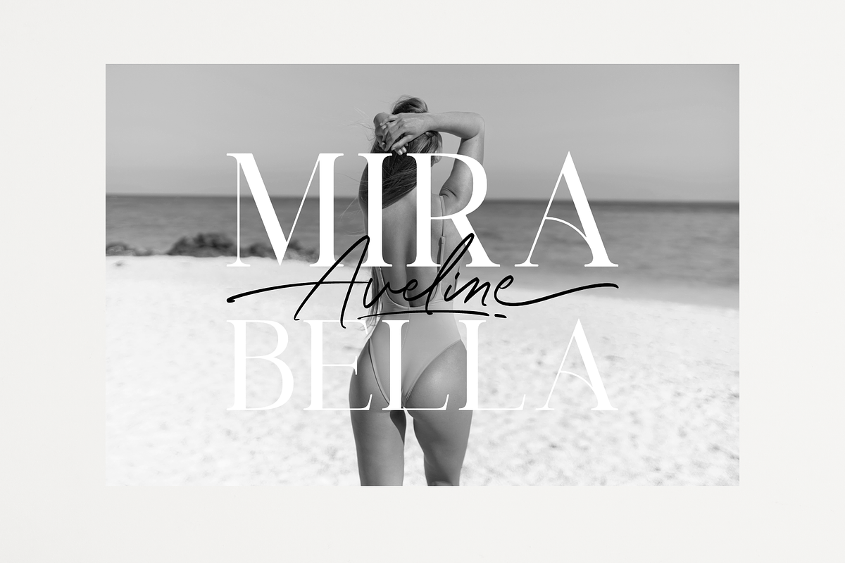 Candara Beauty - A Stylish Font Duo, a Script Font by Ainun Jinan (Photo 8 of 13)