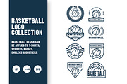 8 logo basketball BUNDEL, a Templates & Theme by grindstudio (Thumbnail 1 of 3)
