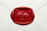 Wax Seal Mockup, a Product Mockup by Design Squad (Thumbnail 1 of 2)