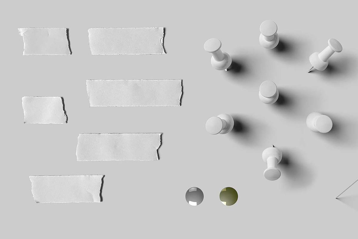 Moodboard Mockup, an Advertising Mockup by Graphic Pear (Photo 2 of 7)
