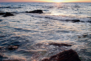 Ocean Sunset, a Nature Photo by THP Creative