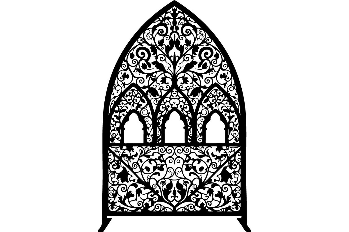 Islamic Arch Ornament Set, an Object Graphic by Creativeshirt (Photo 12 of 18)