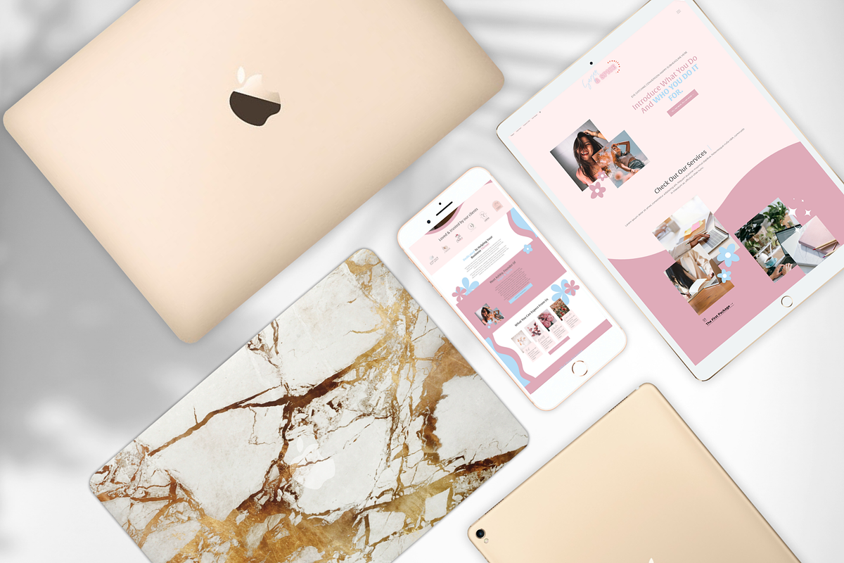 Squarespace 7.1 Theme: Feminine, a Landing Page Template by tinathetinybeana (Photo 6 of 6)
