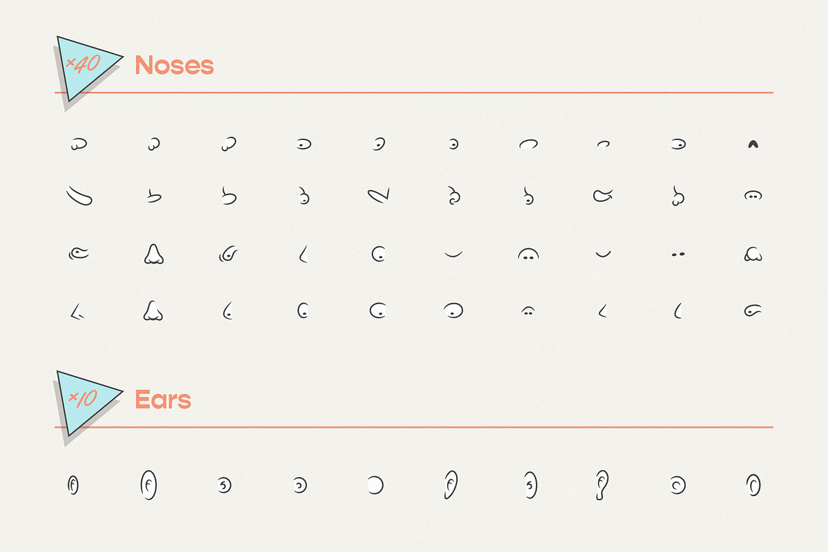 Mascot Maker v2.0: Vector Toolkit, a Person Illustration by Staple. (Photo 11 of 13)