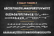 Chalky Fingers - Chalk Font, a Font by Boydsta (Thumbnail 8 of 8)