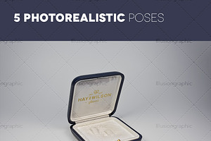 Logo On Jewelry Box Mockups V.2