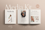 PERKY | Media Kit Canva Template, a Magazine Template by Sierra Creative Studio (Thumbnail 1 of 10)