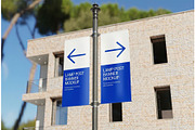 Lamp Post Banner Mockup, an Advertising Mockup by zippypixelstudio (Thumbnail 4 of 4)