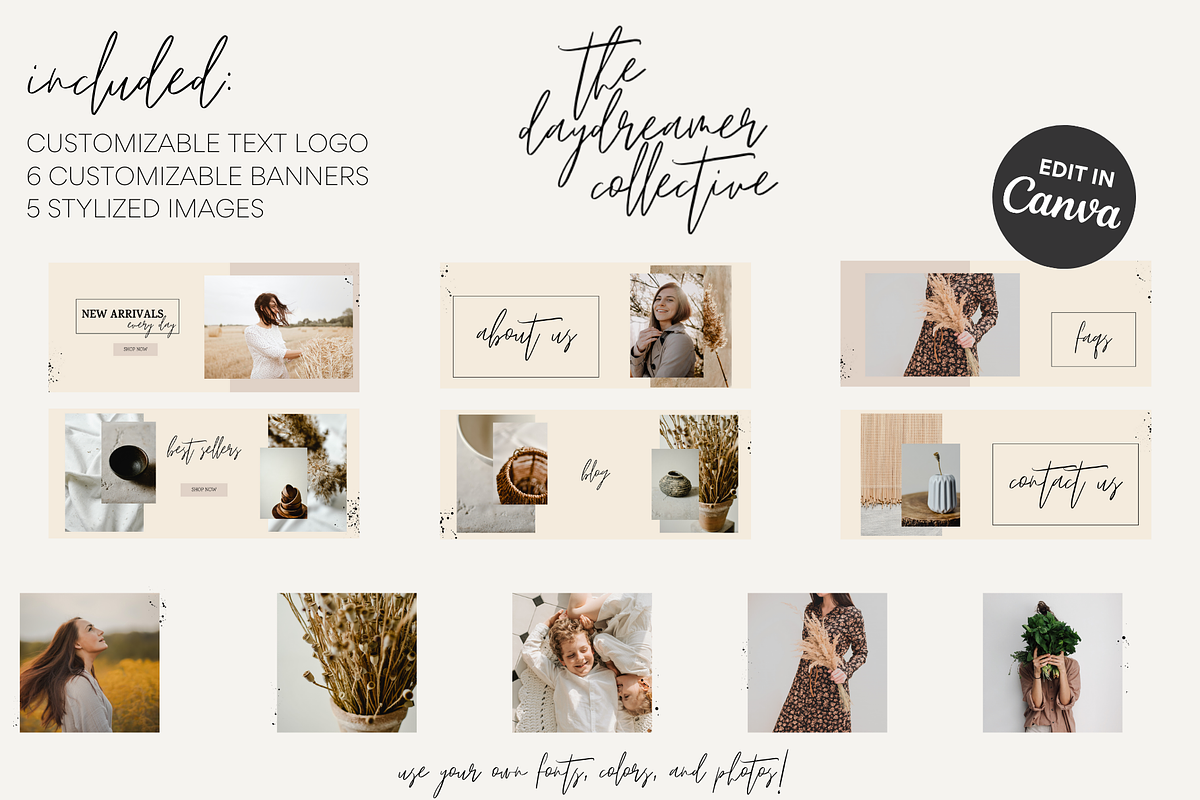 Shopify Template | Daydreamer Co, a Templates & Theme by Easy Website Themes (Photo 5 of 9)