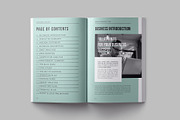 Clean Business Plan Layout, a Brochure Template by Designsoul14 (Thumbnail 4 of 9)