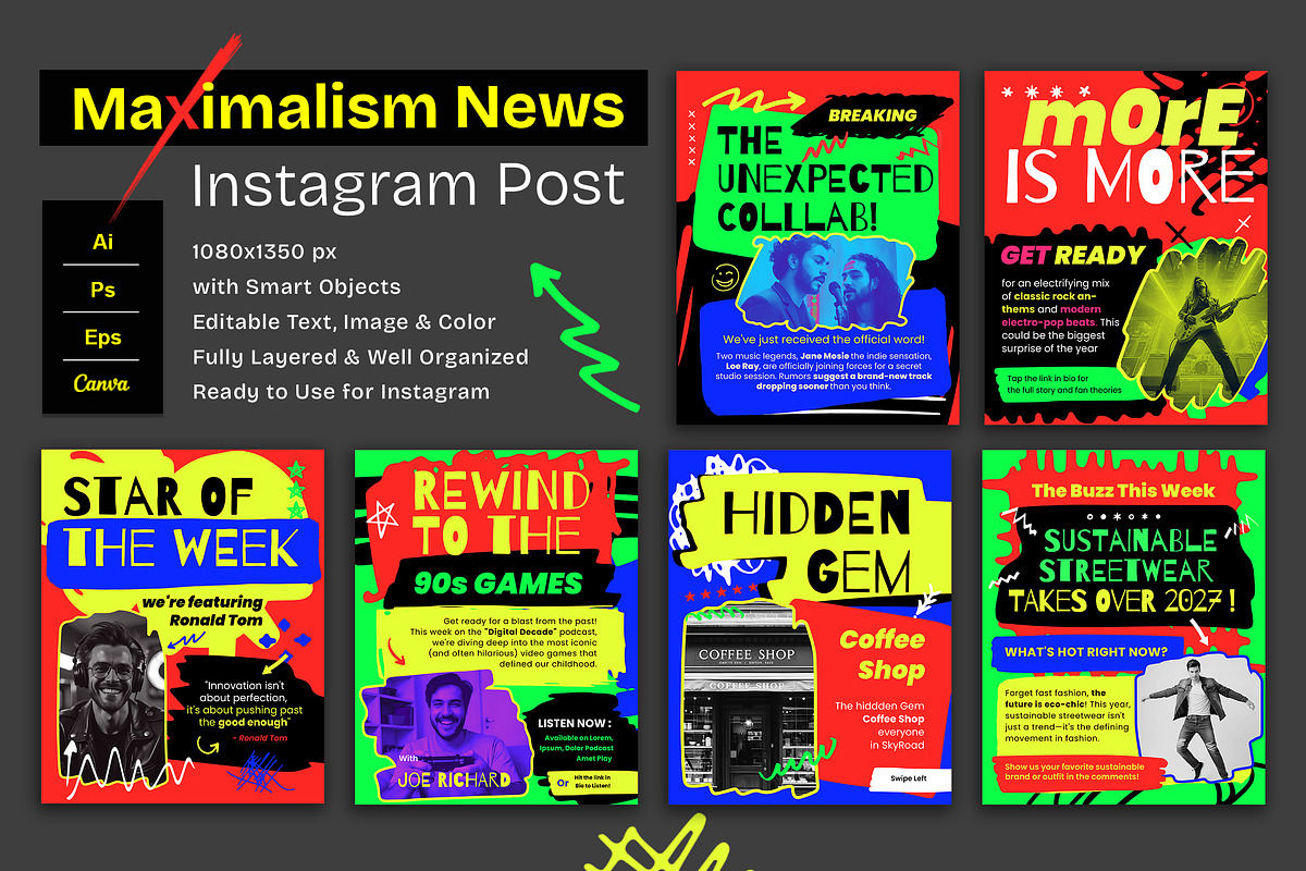 Maximalism News - Instagram Post