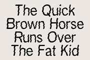 Galdien Rippled, a Sans Serif Font by Craft Supply Co. (Thumbnail 6 of 8)