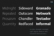 Ador, a Sans Serif Font by fontador (Thumbnail 7 of 8)