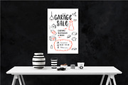 Boho Garage Sale Poster Bundle, a Decorative Illustration by Lyolya Profitrolya (Thumbnail 2 of 3)