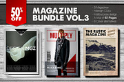 Magazine Bundle 3, a Magazine Template by Luuqas Design (Thumbnail 1 of 5)