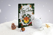 Christmas Card, a Card Template by Design by Mirko (Thumbnail 2 of 6)