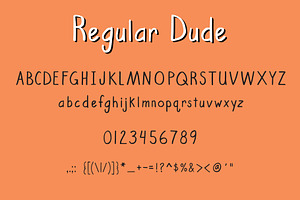 Regular Dude Font