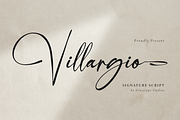 Villargio | Signature Script, a Script Font by gracetype_studio (Thumbnail 1 of 12)