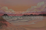 Outline Echoes - Outline Typeface, a Handwritten Font by HipFonts (Thumbnail 8 of 8)