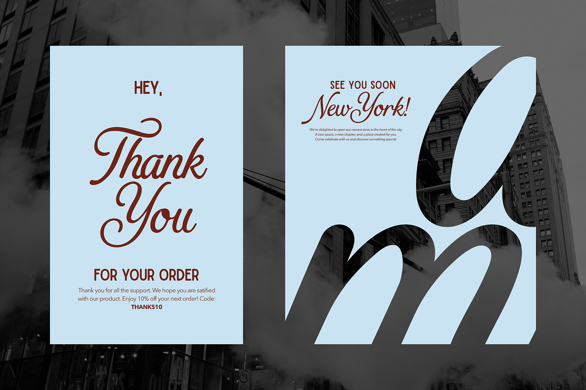 La Moire – The Retro Script Font, a Script Font by Modikstype (Photo 6 of 10)
