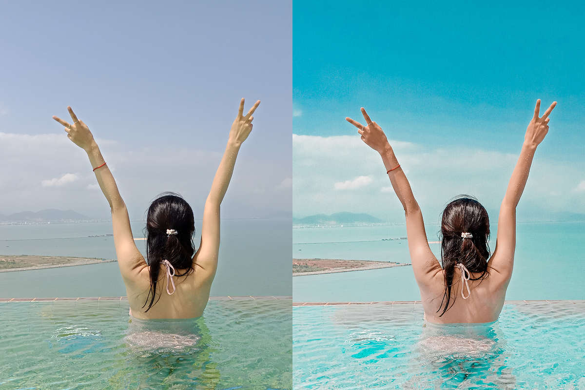 16 Blue Vacation Lightroom Presets, a Preset Add-On by RamsaGraphi (Photo 7 of 10)
