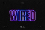 Wired Text Distortion, a Graphic by Divided.co (Thumbnail 1 of 5)