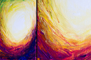 Oil Painted Background