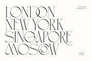 Simple Serenity Serif & Script, a Serif Font by Sam Parrett (Thumbnail 5 of 12)