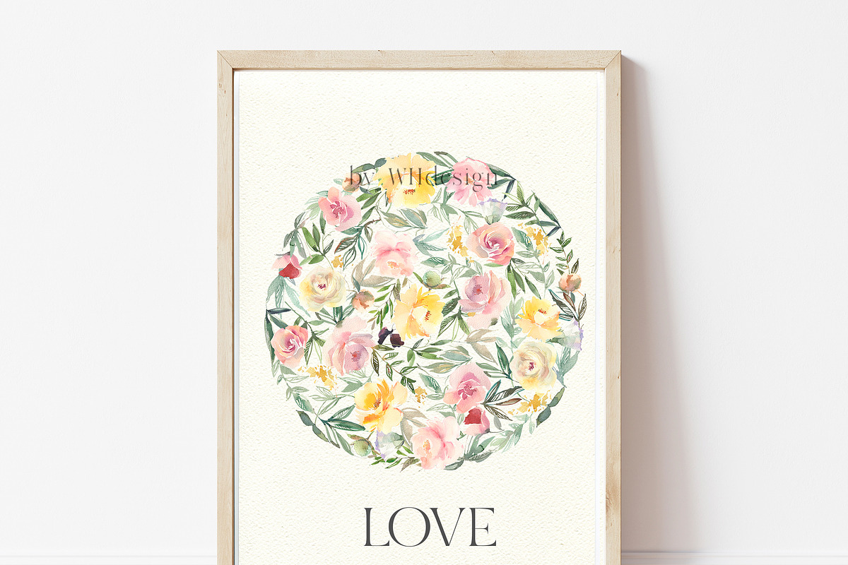 Hello Spring Watercolor ClipArt, an Animal Illustration by whiteheartdesign (Photo 16 of 24)