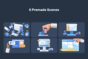 Statistics and Data 3D Icon Set, an Icon by Nate Studios (Thumbnail 2 of 8)