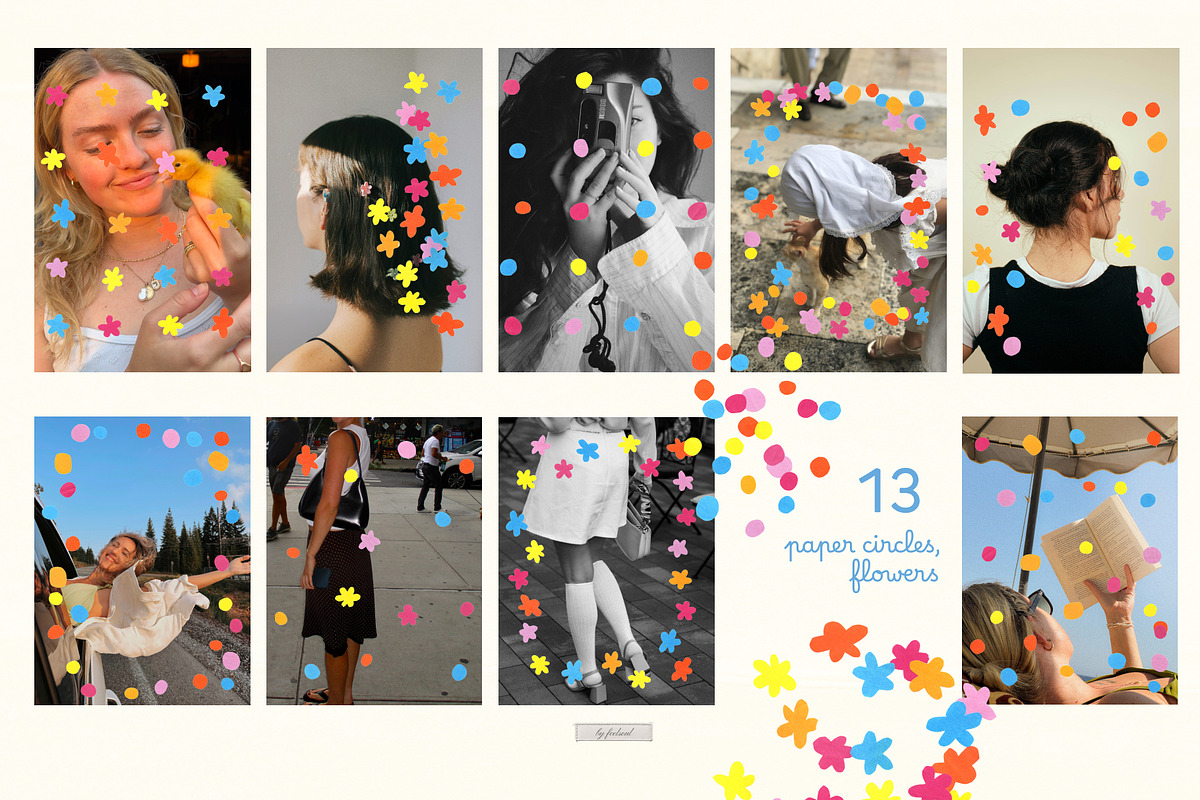 80+ Handmade Dopamine Overlays, a Texture Graphic by Feelsoul (Photo 10 of 16)