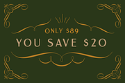 The Fantastic Flourishes Bundle, a Decorative Illustration by Drew Melton (Thumbnail 3 of 4)