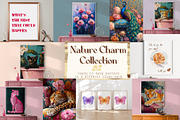 Whimsical Wild & Cozy Wall Prints, a Decorative Illustration by HabitusDesigns (Thumbnail 1 of 8)