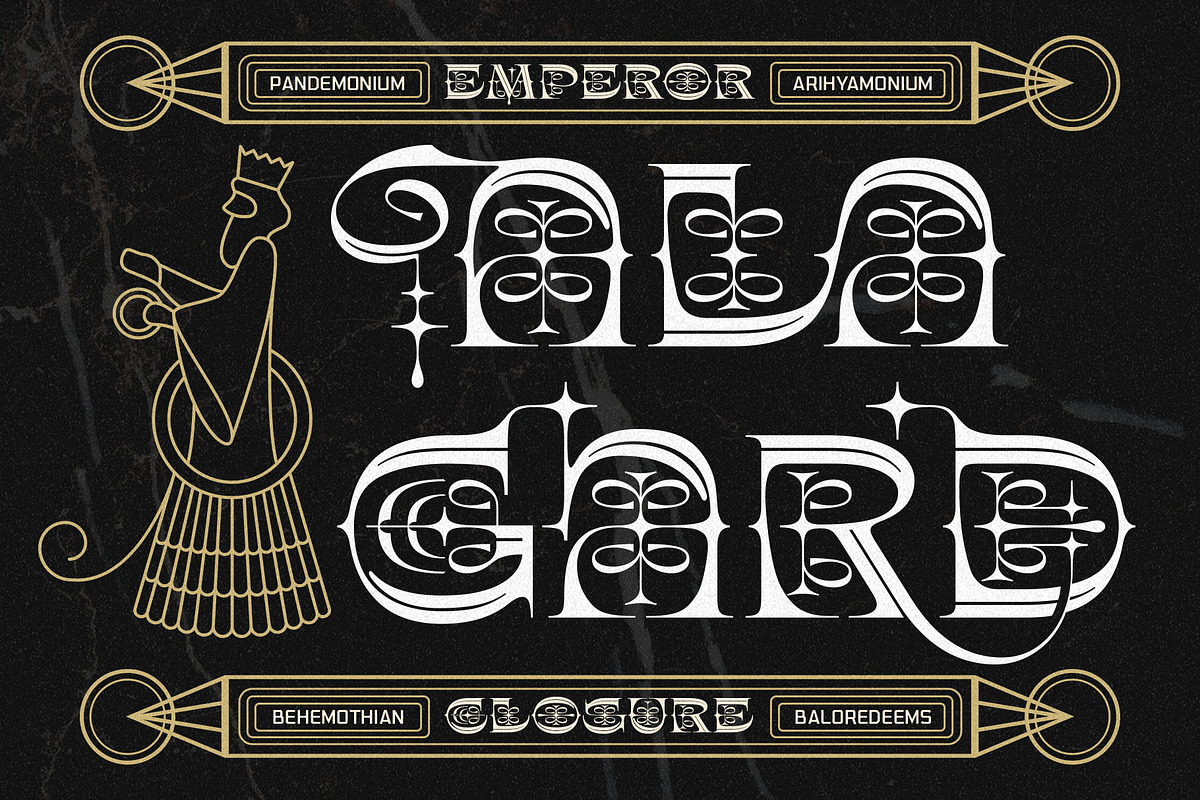 Shinery Loud Typeface, a Serif Font by alit design (Photo 3 of 20)