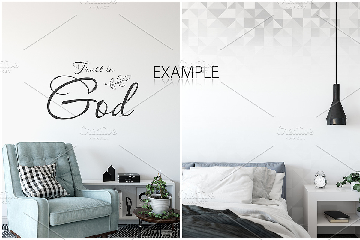 Frames & Walls Scandinavian Bundle, a Household Mockup by Yuri-U (Photo 35 of 38)