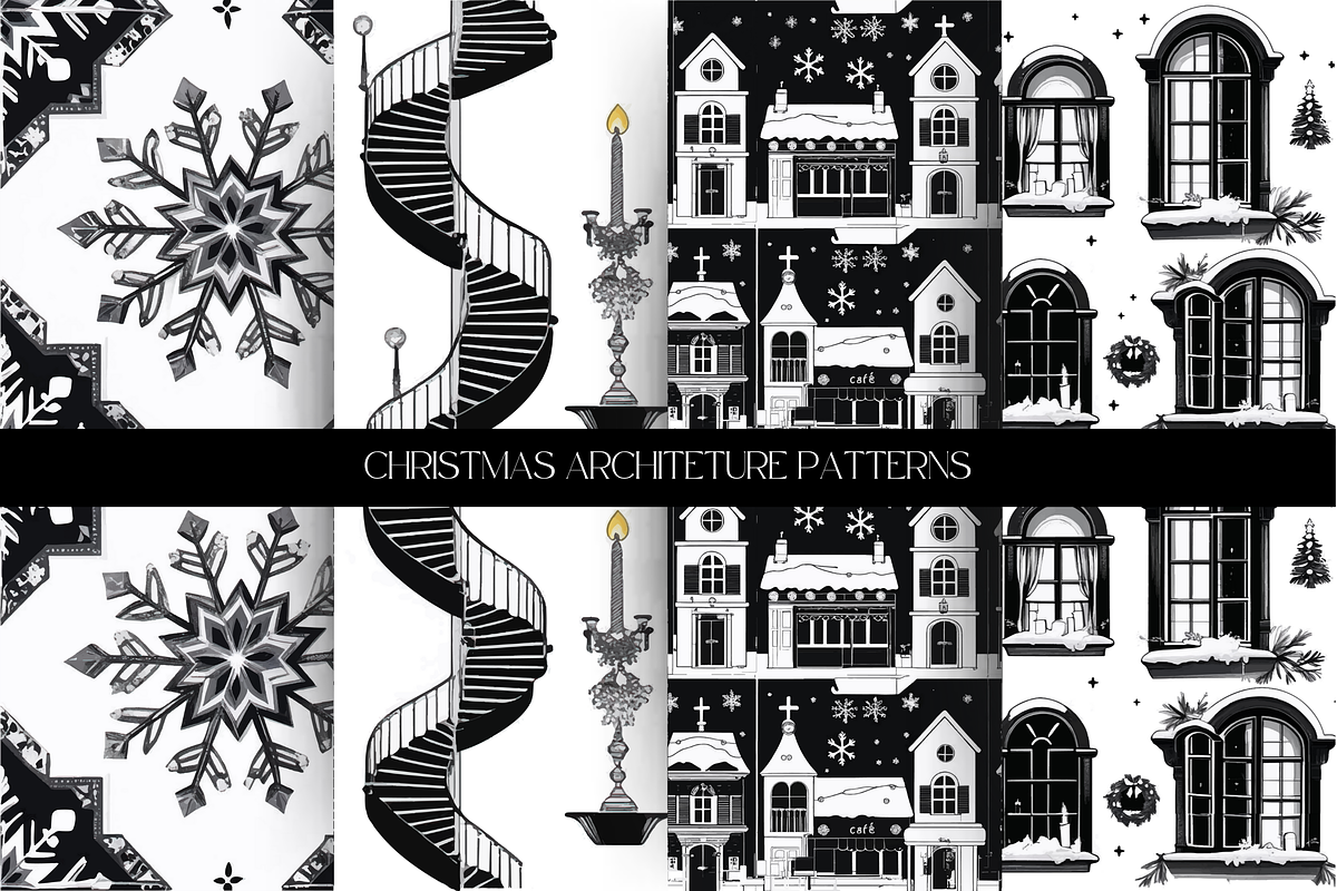 Christmas Seamless Pattern Bundle, a Graphic by DigitalDesignbyHZ (Photo 1 of 5)