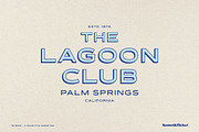The Drake - A Vintage Shadow Font, a Sans Serif Font by Komet & Flicker (Thumbnail 11 of 14)