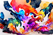 Watercolor Splashes Background Set, a Texture Graphic by Marabu Textures Store (Thumbnail 4 of 5)