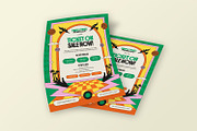 Tunes & Treats - Flyer Set, a Flyer Template by StreaksideStd (Thumbnail 3 of 3)