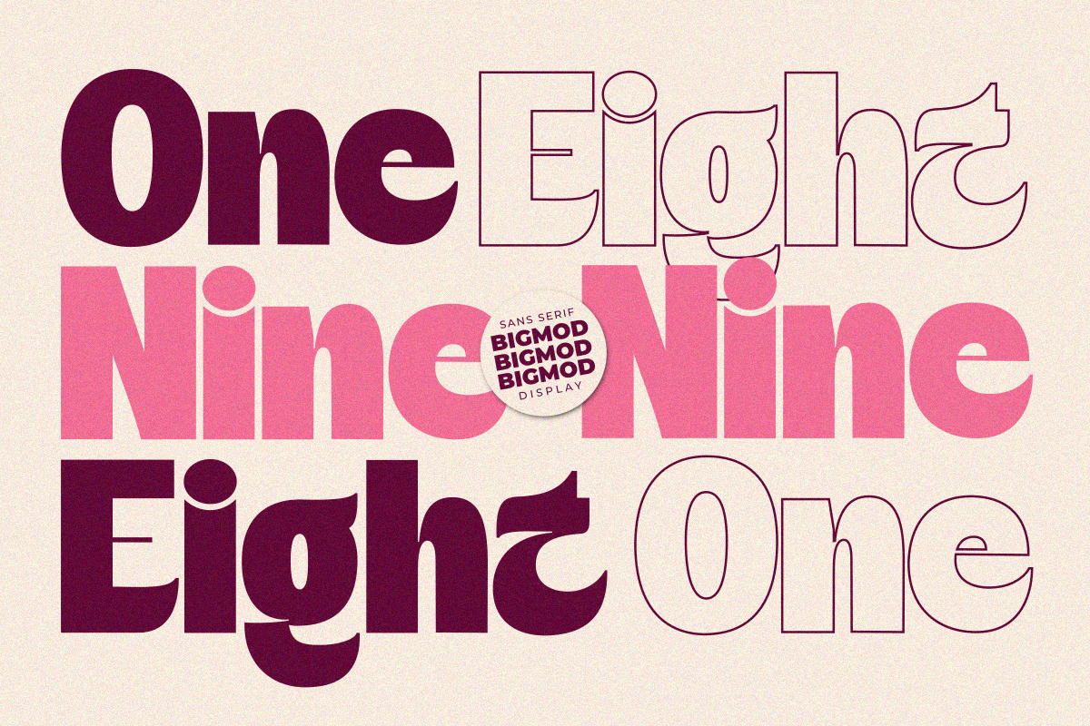 Bigmod, a Sans Serif Font by saemoon creative (Photo 11 of 15)