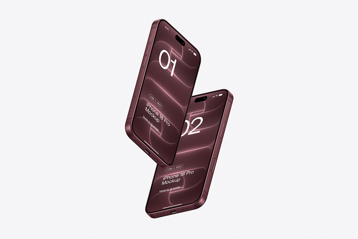 iPhone 18 Pro - 24 Mockups Scenes, an iPhone Mockup by Asylab (Photo 35 of 54)