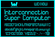 Electric Youth font, a Font by weknow (Thumbnail 6 of 8)