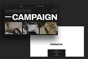 Brief Campaign Presentation Template, a Presentation Template by RedGiant (Thumbnail 6 of 6)