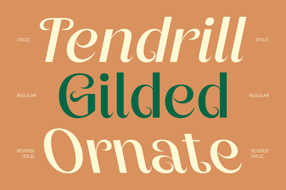 CS Celia – Art Nouveau Font, a Sans Serif Font by Craft Supply Co. (Photo 2 of 8)