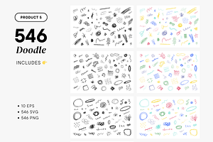 50% BIG SALE Doodle BUNDLE