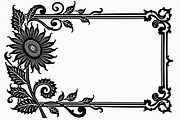 8 Lotus Floral Frame Bundle, an Illustration by Designs_River (Thumbnail 8 of 9)